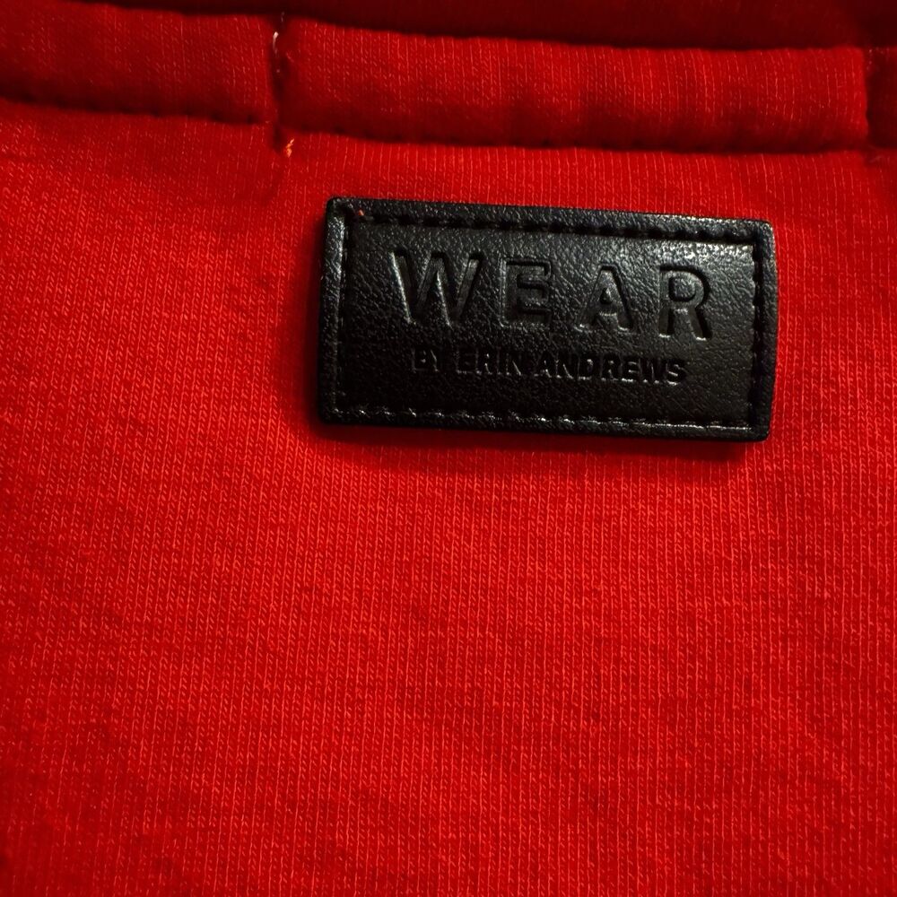 Women's WEAR By Erin Andrews Navy Houston Texans Half-Zip Jacket XXL - Picture 8 of 10